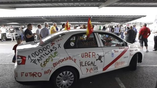 Uber w Hiszpanii